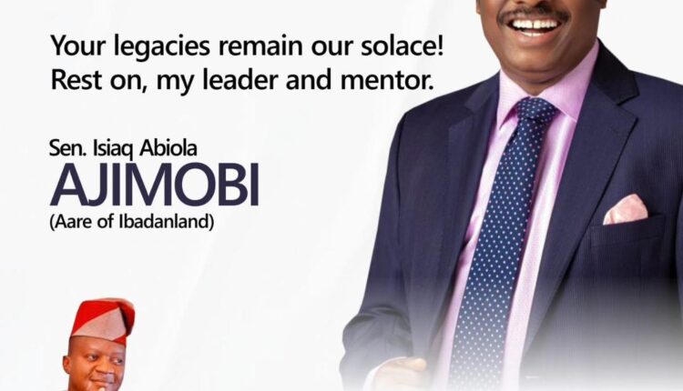 The Void He Left; We are Still Grappling to Fill — Akeem Agbaje at Abiola Ajimobi’s 3rd Year Remembrance