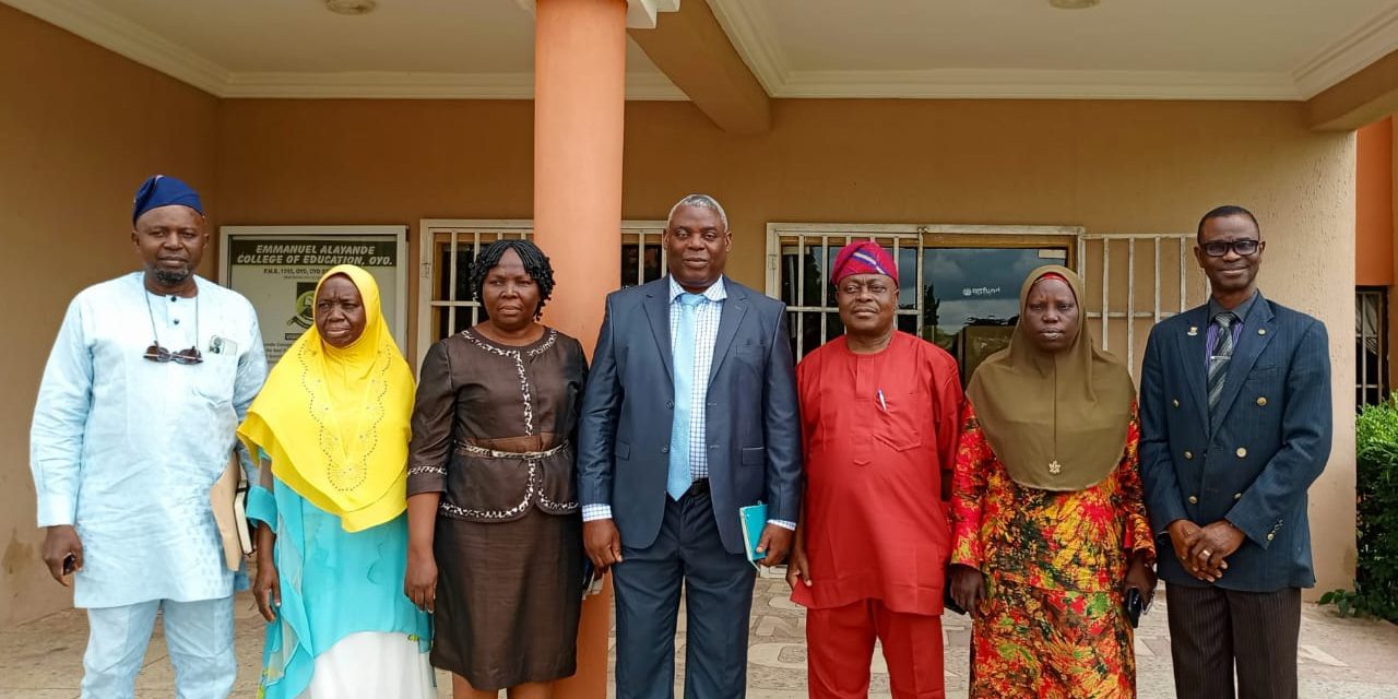 OFFICIAL: EACOED Acting Provost, Oyewo Hands Over to Pioneer Vice Chancellor, Olaniyan