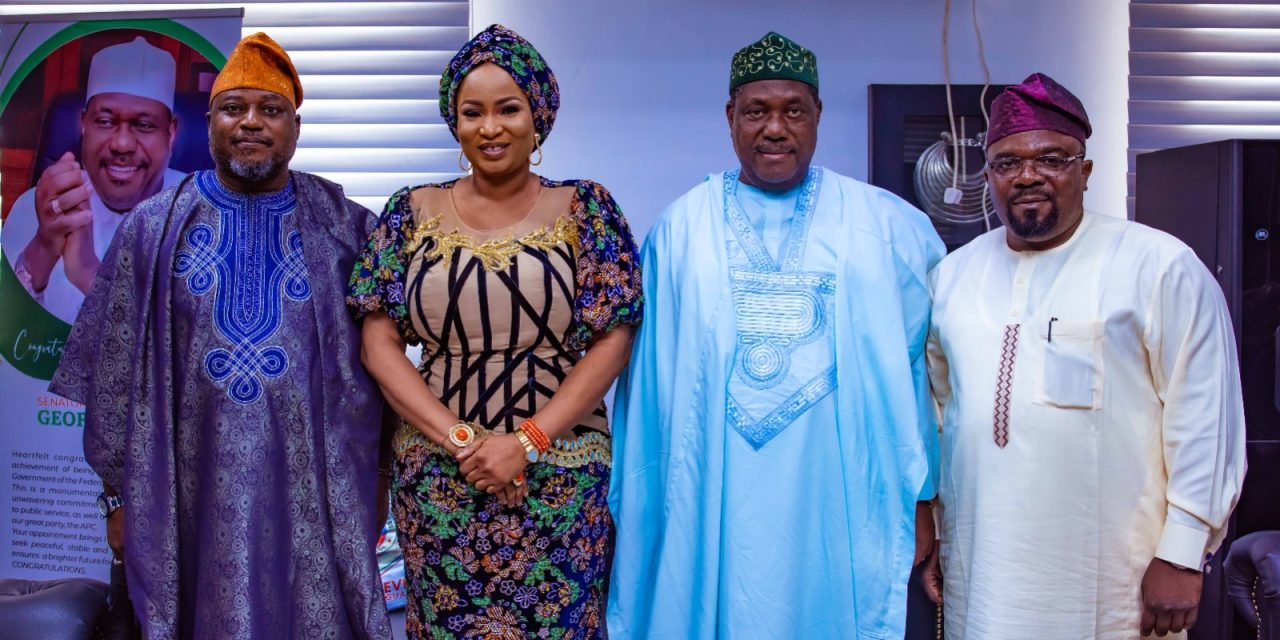 APC Chieftain, Afeez Adio Meets SGF, Akume, Solicits for More Opportunities for Nigerian Youths