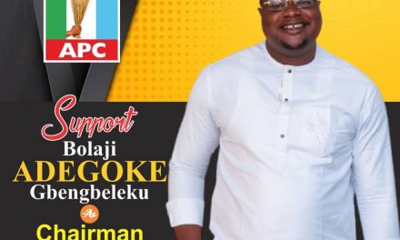 OYO LG POLL: Financial Expert, Lecturer, Business Manager, Bolaji Gbengbeleku Hopeful of Ona-Ara Chairmanship Ticket in APC