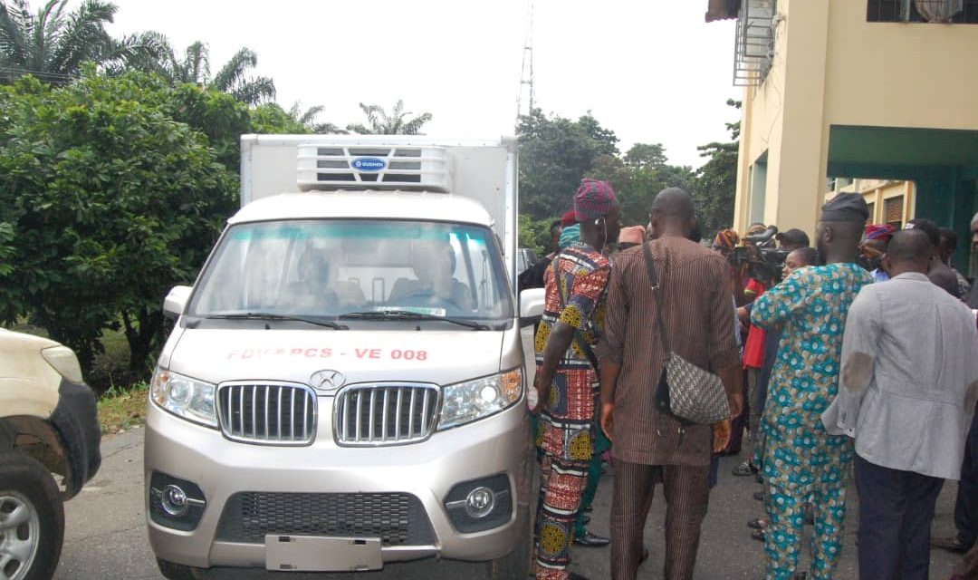 Oyo Govt. Presents Refrigerated Meat Van to Butchers