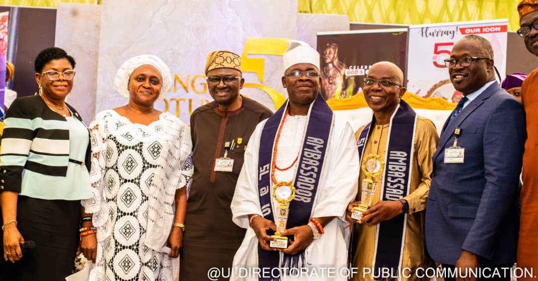 UI Decorates Dotun Sanusi, Abib Olamitoye as UI@75 Ambassadors